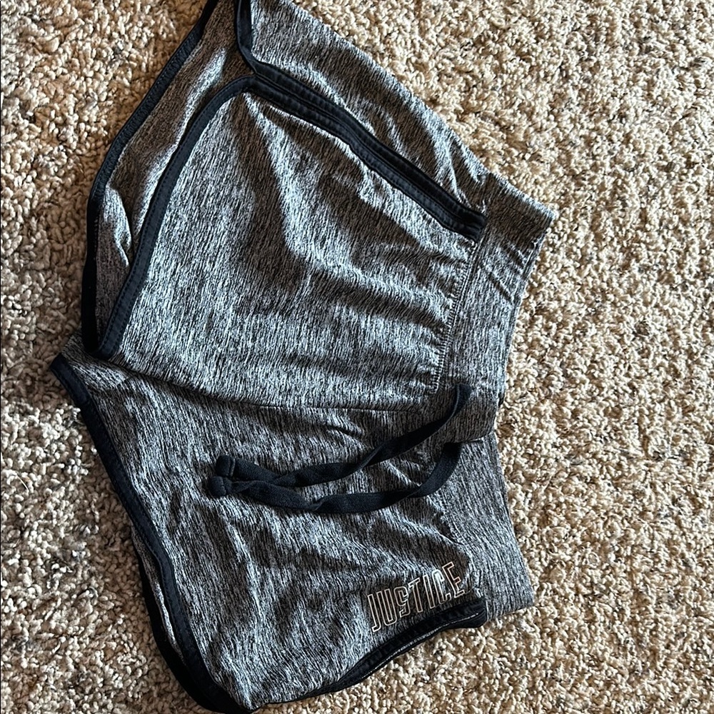 Justice Gray Athletic Shorts